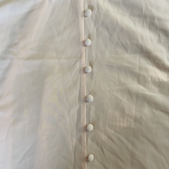 TORRID Light Pink and Black Lace Button Cami - Picture 3 of 5